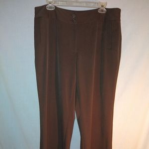 CHARTER CLUB BROWN "ALLISON FIT" PANTS